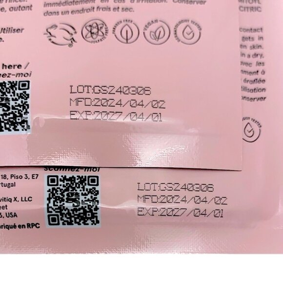 ➡️ 2/$25 ⬅️ Grace & Stella—Pink 💗Moisturizing💗 Eye Masks—6 Pairs *New* - Picture 4 of 10